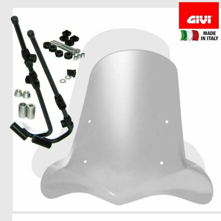 Montážna sada na plexi GIVI 102A/128A pre YAMAHA CIGNUS X 125 / MBK FLAME X 125 A283A