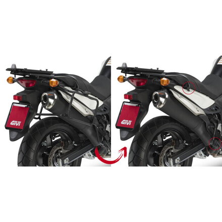 Držiak bočných kufrov GIVI pre SUZUKI DL 650 V - STROM (11-16)