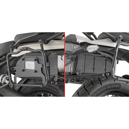Sada na montáž boxu GIVI S250 pre ROYAL ENFIELD HIMALAYAN 450 (24) TL9059KIT