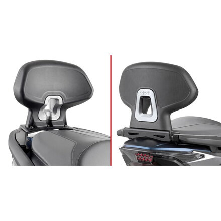 Zadná opierka GIVI pre HONDA FORZA 125/ABS / 300 / 350/ADV TB1166A