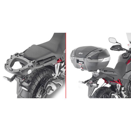 Nosič zadného kufra GIVI pre HONDA CB 500 X (13-23) / NX 500 (24) SR1171