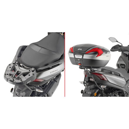 Nosič zadného kufra GIVI pre YAMAHA X-MAX 125 (18-22)/300 (17-22) / TRICITY 300 (20-23) SR2149