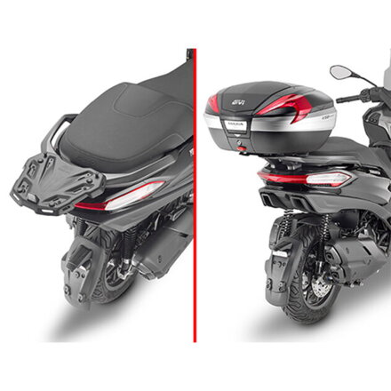 Nosič zadného kufra GIVI pre PIAGGIO MP3 HPE 400-400 SPORT - 530 EXCLUSIVE (22-23) SR5619