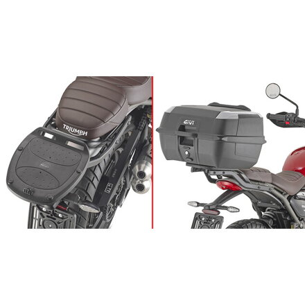 Nosič zadného kufra GIVI pre TRIUMPH SCRAMBLER 400 X (24) SR6424