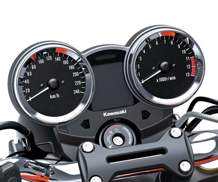 Krytka kontroliek smeroviek KAWASAKI pre Z900 RS, Z650 RS čierna