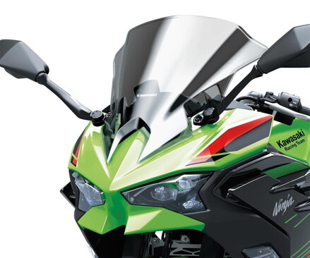 Plexi KAWASAKI zvýšené pre Ninja 500 dymové