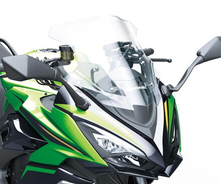 Plexi KAWASAKI zvýšené pre Ninja 1100SX, SE číre