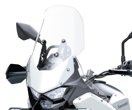 Plexi KAWASAKI zvýšené pre KLE 500, číre