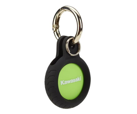 Kľúčenka KAWASAKI Tag čierno zelená