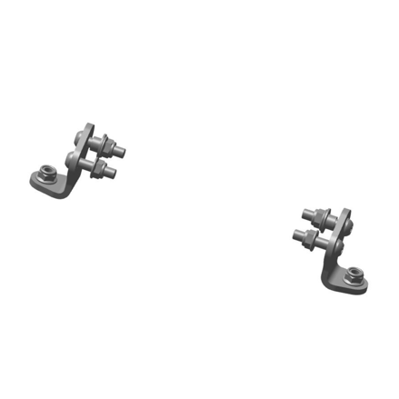 Montážne konzoly držiakov bočných kufrov pre MOTO GUZZI V7 Stone, V7 Sport 