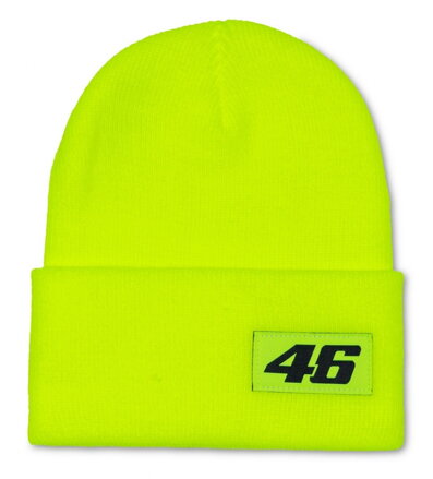 VR46 CORE pánska čiapka žltá fluo