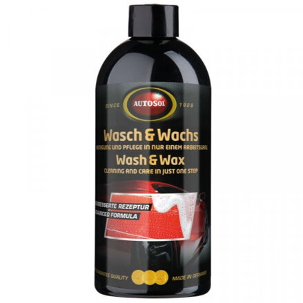 AUTOSOL Wash and Wax autošampón s voskom 500 ml