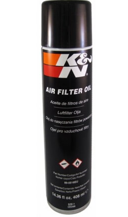 K&N olej na vzduchové filtre 400 ml