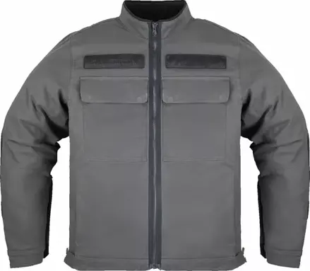 Bunda ICON Mototanker sivá 