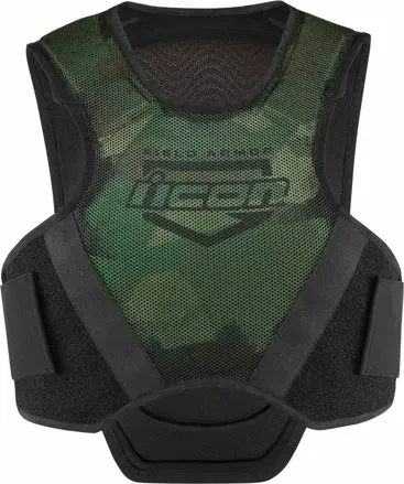 Chránič hrude ICON Field Armor Softcore zelený camo  