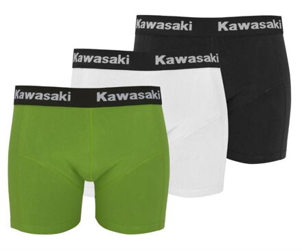 Boxerky KAWASAKI Color 3 ks