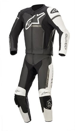Kombinéza ALPINESTARS GP Force Phantom Tech Air 5 dvojdielna čierno bielo šedá