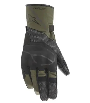 Rukavice ALPINESTARS Andes V3 Drystar čierno zelené pánske