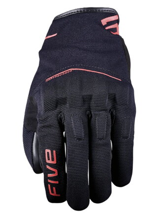 Rukavice FIVE RS4 EVO čierno červené fluo