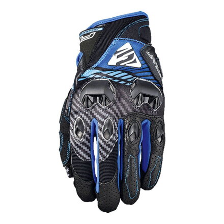 Rukavice FIVE STUNT EVO Replica Fiber Blue