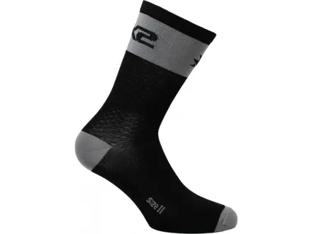 Ponožky SIXS SHORT LOGO čierno sivé  