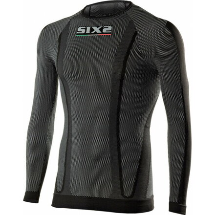 Termo tričko SIXS dlhý rukáv čierne 2.0