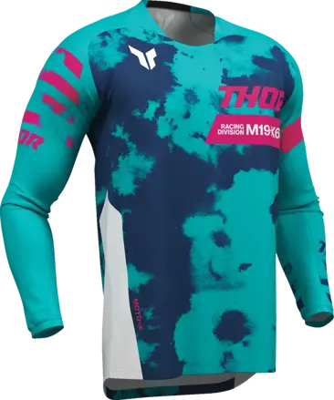 Dres THOR Launchmode Bleach bielo svetlo modrý