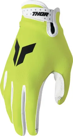 Rukavice THOR Launchmode žlté fluo