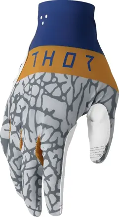 Rukavice THOR Sportmode Bravo tmavomodro medené