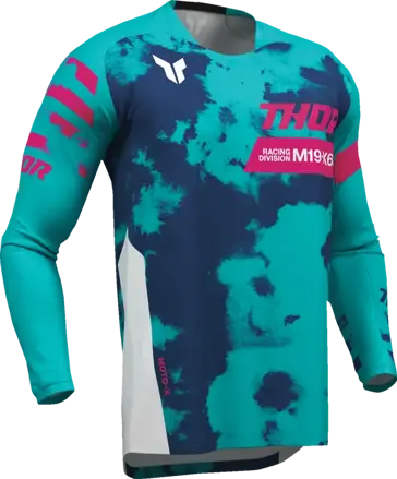 Dres THOR Launchmode Bleach bielo svetlo modrý detský