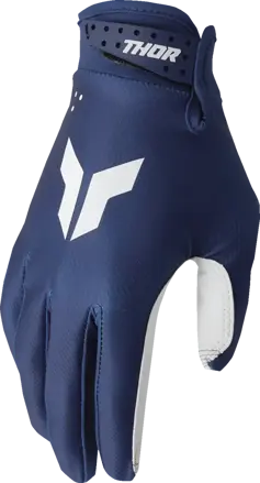 Rukavice THOR Launchmode Split tmavomodré detské