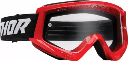 Okuliare THOR Combat Racer červeno čierne
