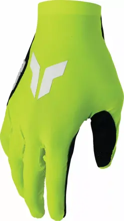 Rukavice THOR Sport Riot žlté fluo 