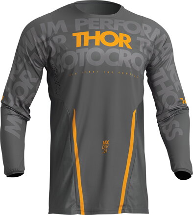 Dres THOR Pulse Mono tmavosivo žltý