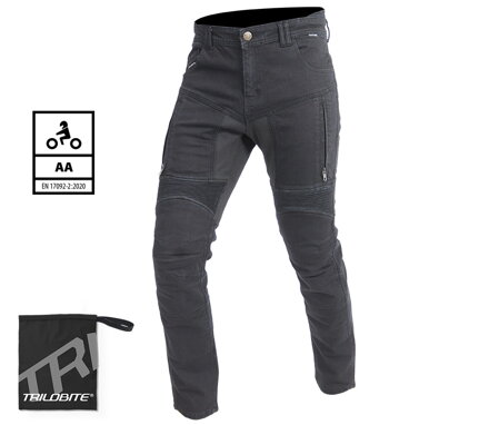 Kevlarové rifle TRILOBITE 661 Parado Skinny čierne konfekčné