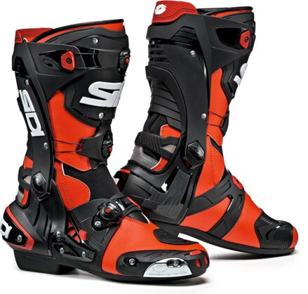 Čižmy SIDI Rex Red Fluo/Black