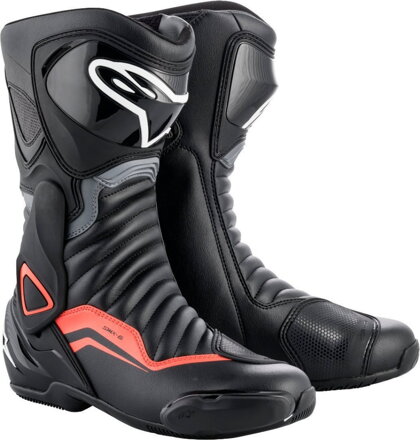Čižmy ALPINESTARS SMX-6 V2 čierno sivo červené