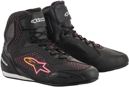 Topánky ALPINESTARS Stella Faster 3 Knit čierno žlto ružové