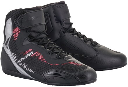 Topánky ALPINESTARS Stella Faster 3 Knit čierno strieborno ružové