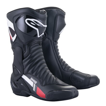 Čižmy ALPINESTARS SMX-6 V2 čierno bielo sivé 
