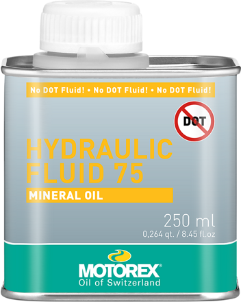 MOTOREX Hydraulic Fluid 75 minerálny olej pre hydraulické systémy spojky a brzdy 250 ml