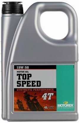 MOTOREX Top Speed 4T 15W50 4l