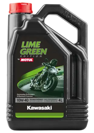 KAWASAKI Lime Green 10W40 4L