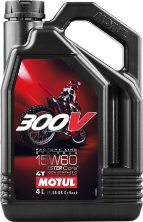 MOTUL 300V 15W60 4T FACTORY LINE OFF ROAD 4l