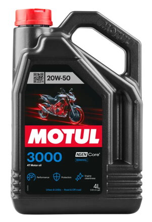 MOTUL 3000 4T 20W50 4l