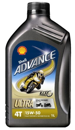 SHELL Advance Ultra 4T 15W50 olej 1l