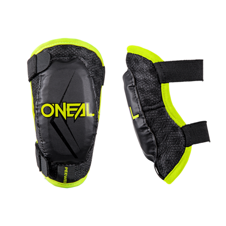 Chrániče lakťov ONEAL Peewee čierno žltý fluo detské 