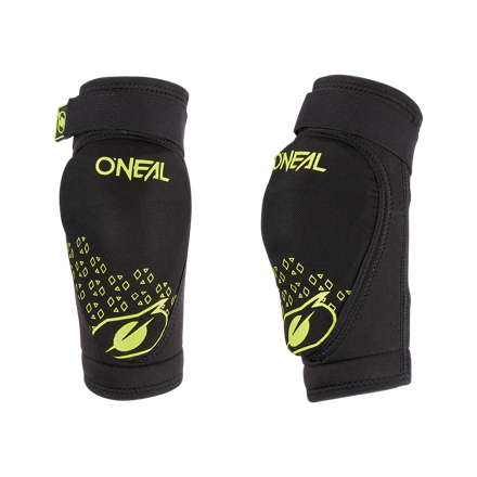 Chrániče lakťov ONEAL Dirt čierno žltý fluo detské 