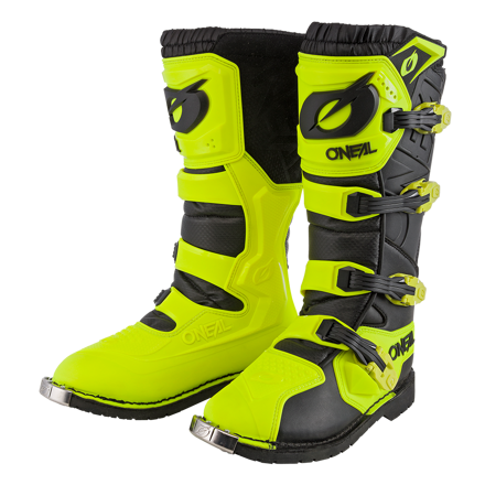 Čižmy ONEAL Rider Pro žlté fluo 