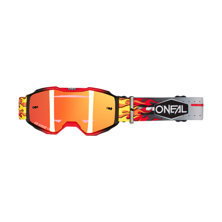 Okuliare ONEAL B-10 HR multi s červeným zrkadlovým sklíčkom detské 